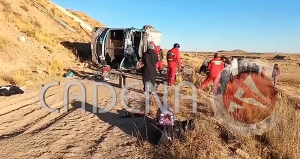 Superviviente del accidente en Palca: "Iba a mucha velocidad"