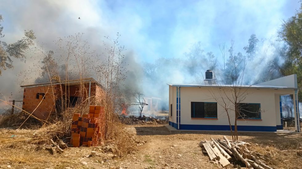 Incendio en Sama: Instruyen la aprehensión de la persona que inició el fuego 