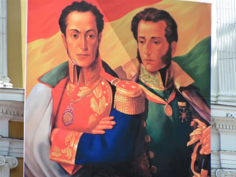 Sucre y Bolívar