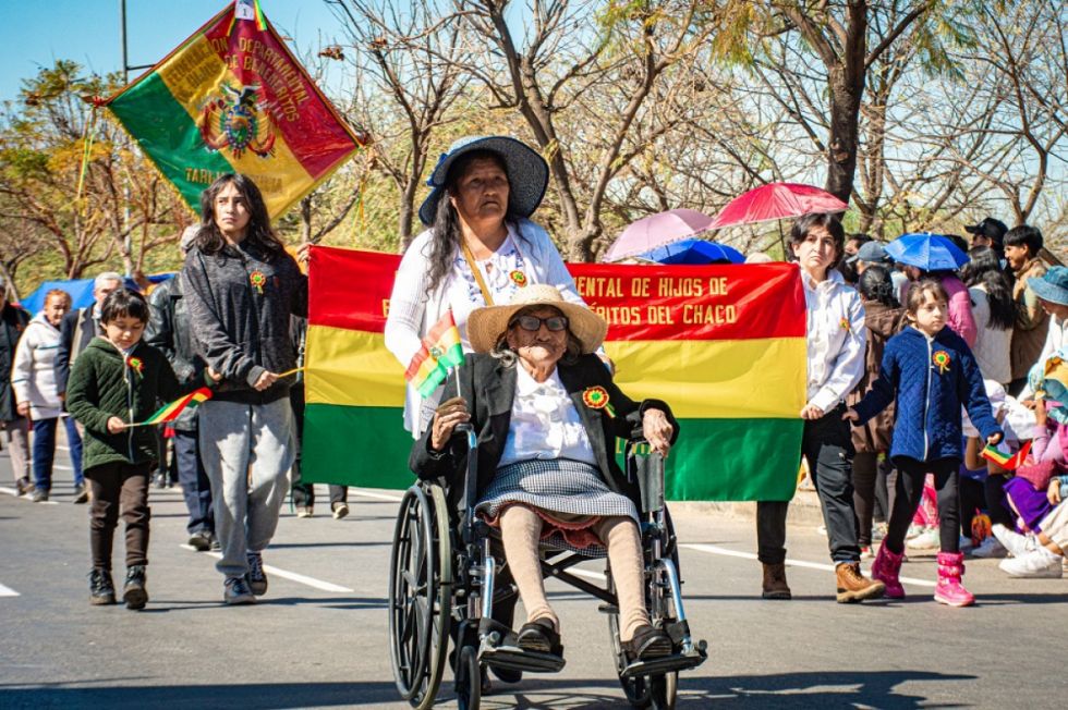 Hijos y nietos de los Beneméritos del Chaco 