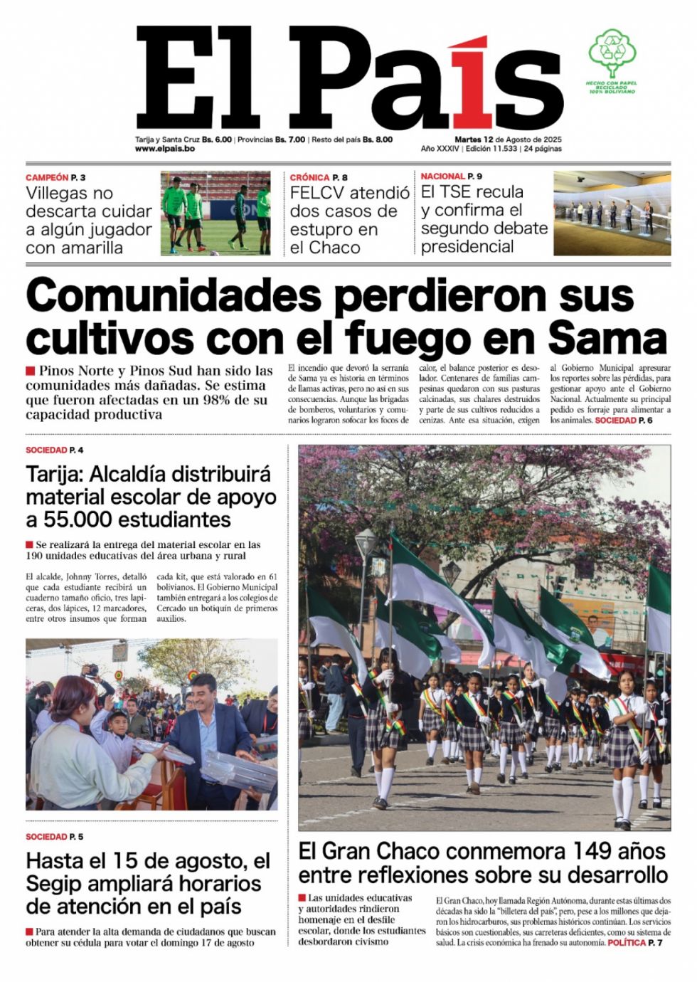 La recta final, los restos del incendio, el debate, Trump... Lee las imprescindibles