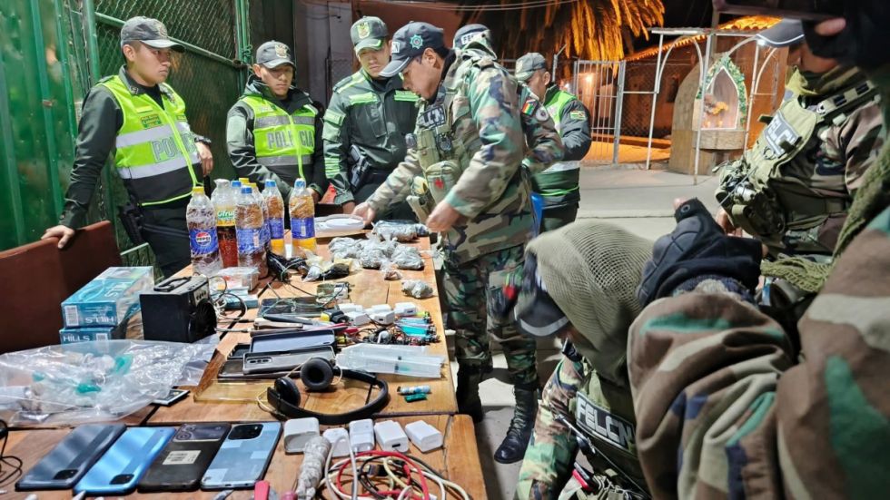 Requisa en el penal de Morros Blancos: Encuentran drogas, celulares y armas blancas