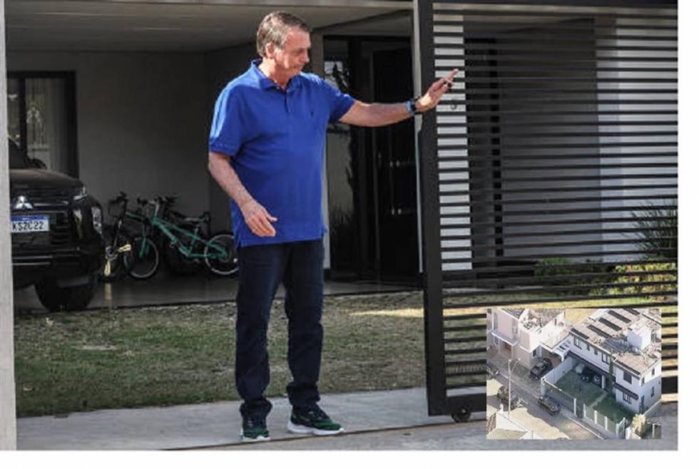 Ordenan reforzar la seguridad exterior en casa de Bolsonaro