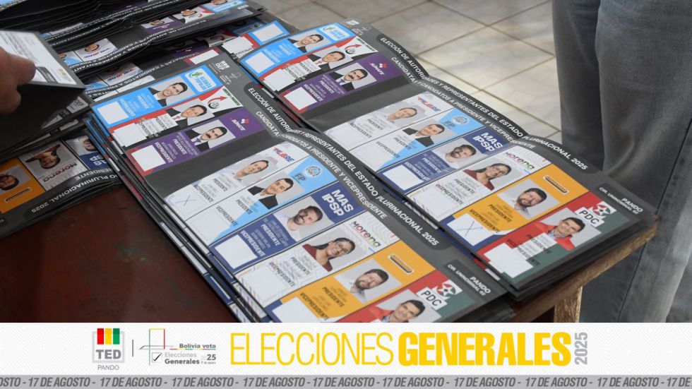 TSE alista sorteo de franjas para la segunda vuelta