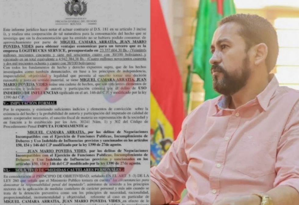 Imputan al alcalde de Trinidad