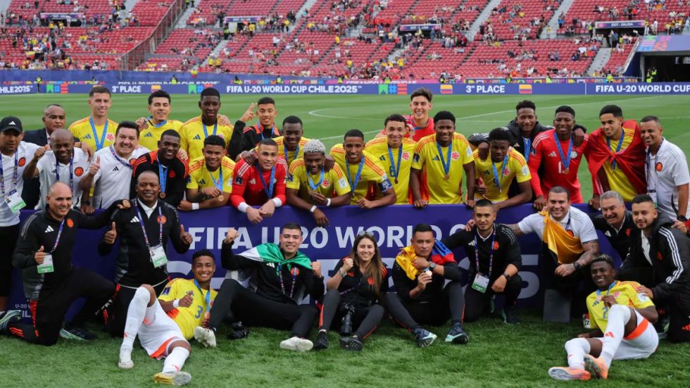  Colombia se queda con el tercer lugar del Mundial Sub-20