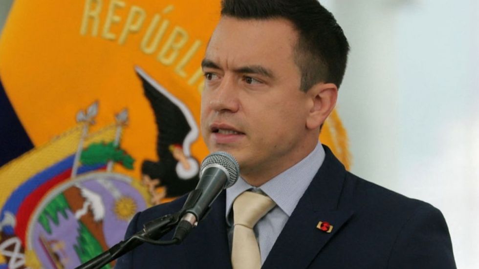 Daniel Noboa, presidente de Ecuador