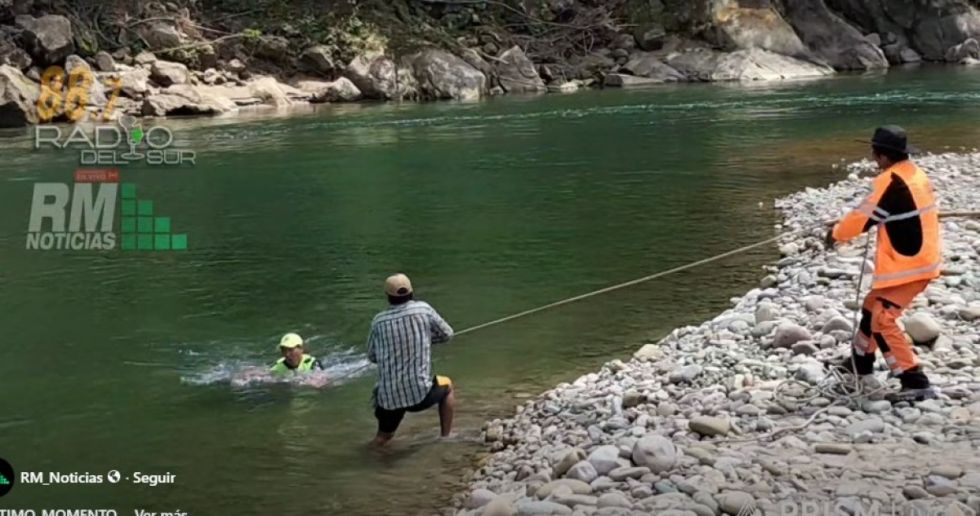 Policía rescata el cuerpo sin vida de un hombre desaparecido en el río Bermejo (VIDEO)