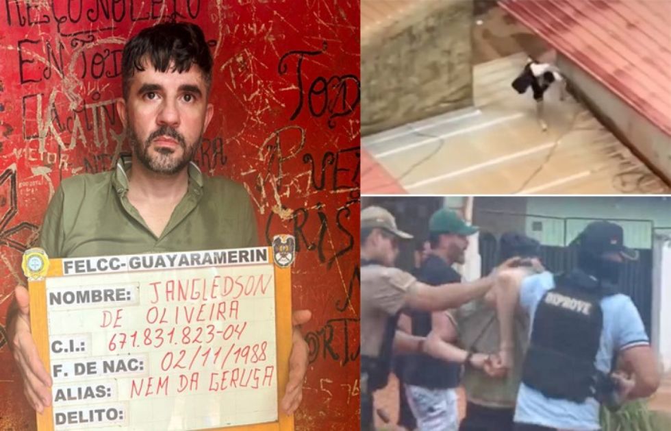 Cae “Nem da Gerusa”, miembro del Comando Vermelho