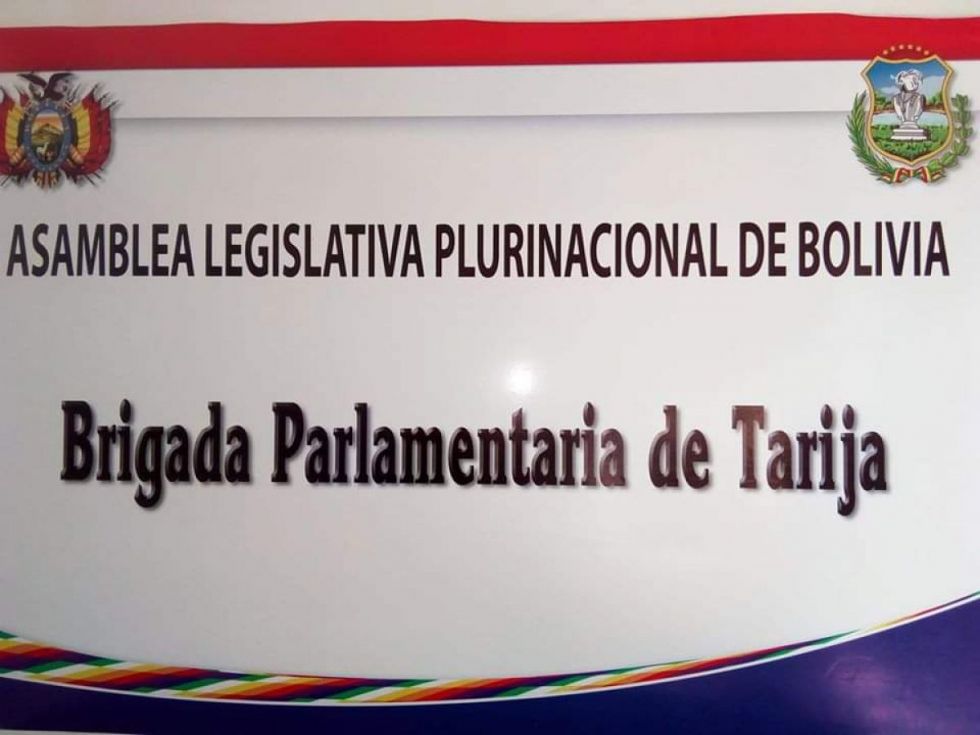Tarija frena conformación de su Brigada Parlamentaria por urgencia de aprobar ley subnacional