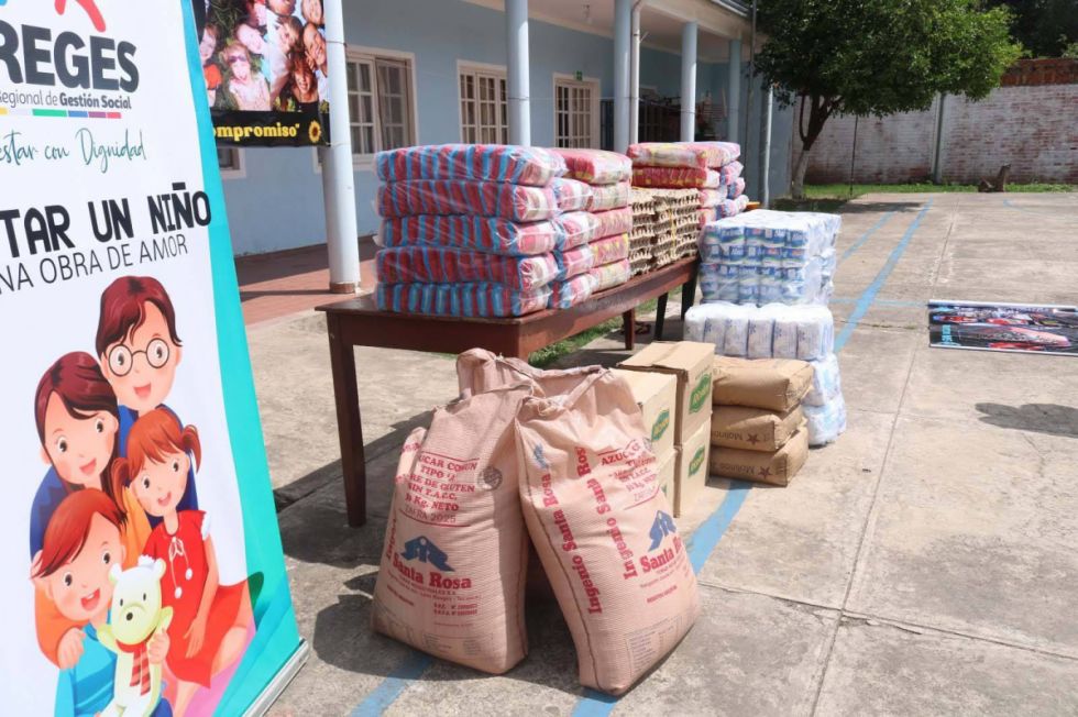 Yacuiba: Centros de acogida agradecen donaciones 