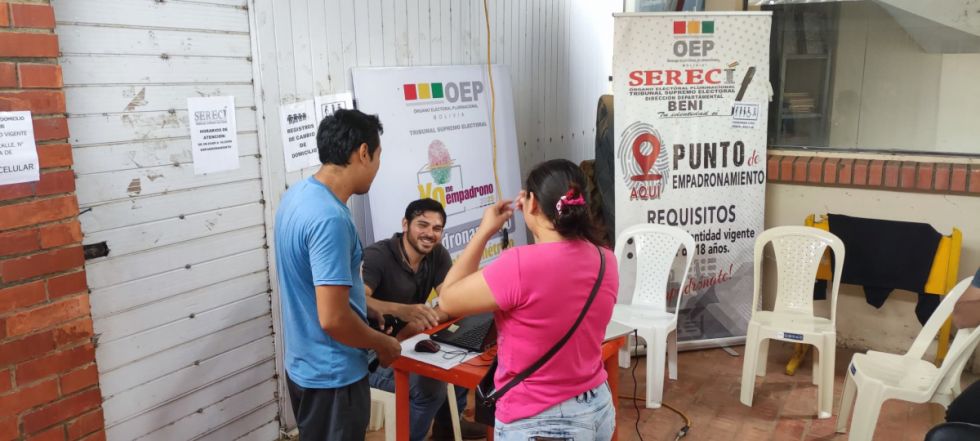 Subnacionales: Registro en el padrón será en diciembre