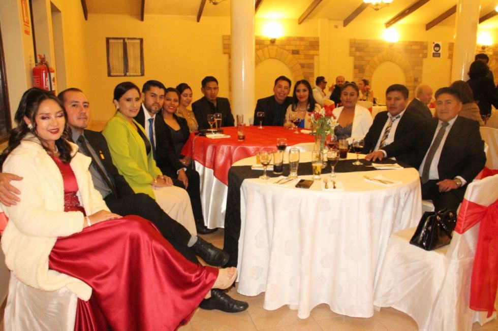 Profesionales presentes en la fiesta
