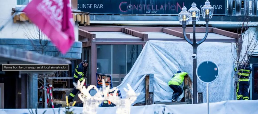 Decenas de muertos en un incendio en Suiza