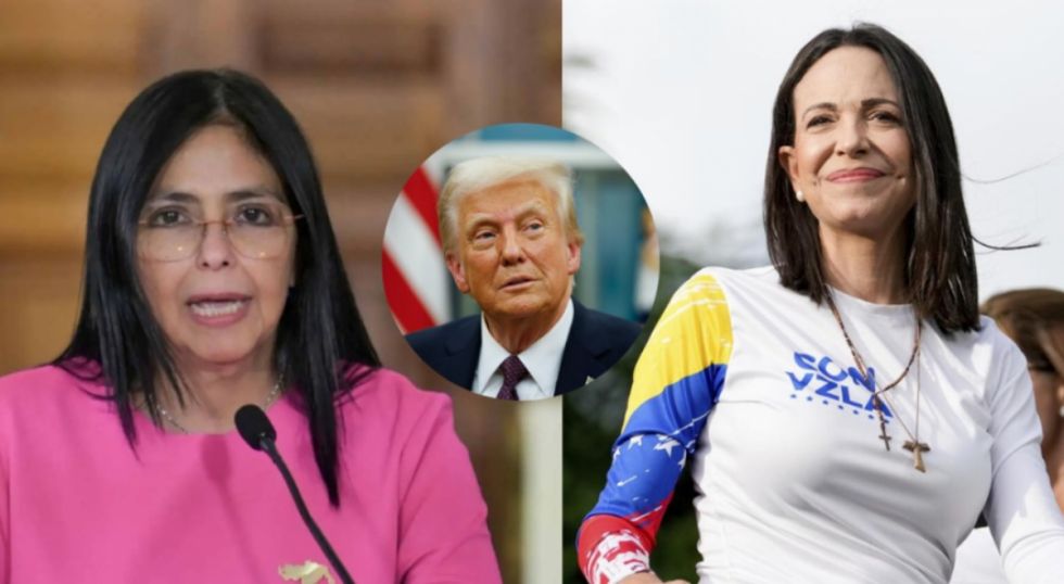 ¿Por qué Trump delega en Delcy Rodríguez y no en Corina Machado la "transición" en Venezuela?