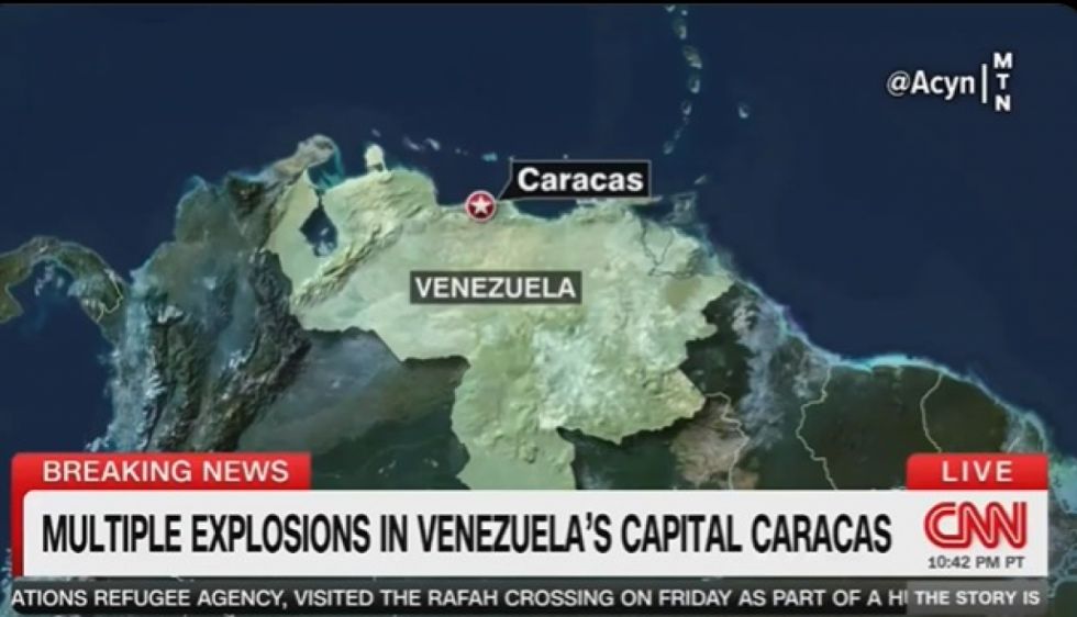 Bombardean Venezuela