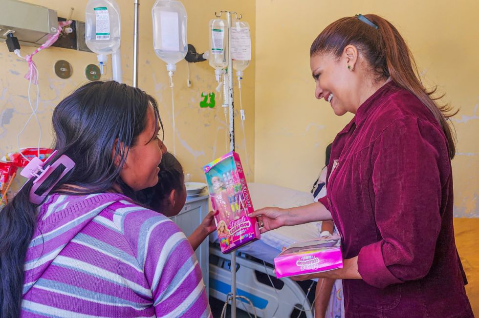 La Gobernación acompañó a niñas y niños en el Hospital en el Día de Reyes