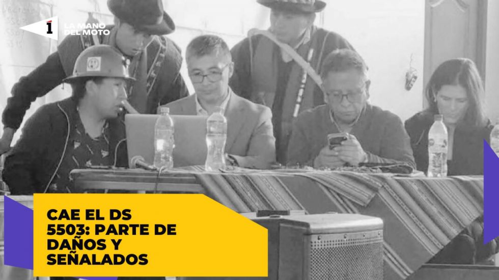 Cae el DS 5503: Parte de daños y señalados