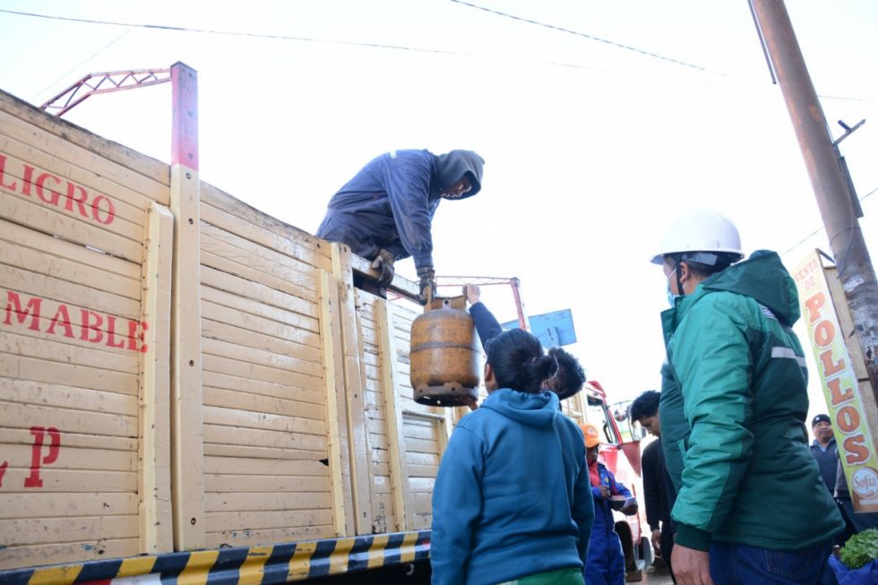 El Gobierno busca frenar la fuga de GLP por las fronteras