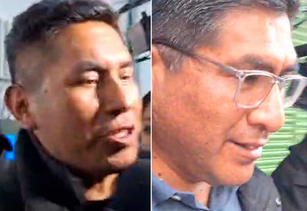Aprehenden a dos exministros de Luis Arce
