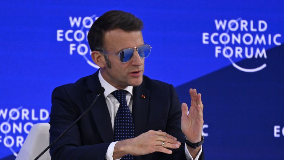 Macron lanza un duro mensaje a Donald Trump