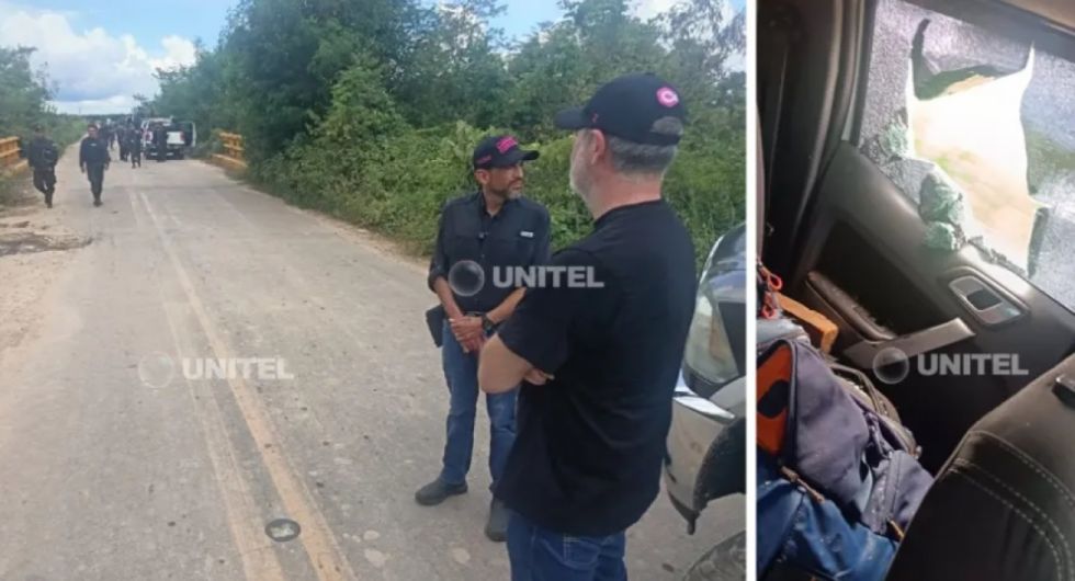 Atacan a comitiva que se dirige a Guarayos para ejecutar operativos de desalojo de avasalladores