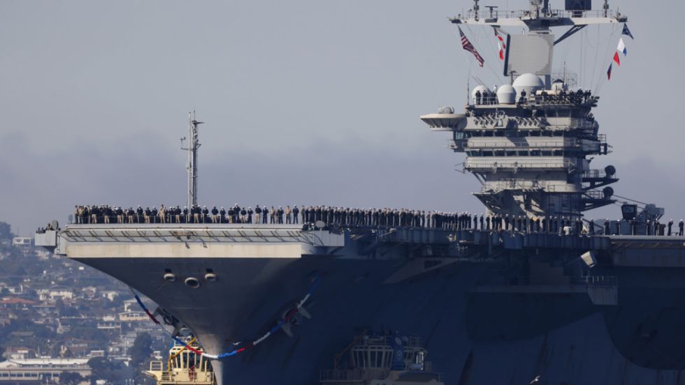 Trump: Una "maravillosa Armada" se dirige hacia Irán