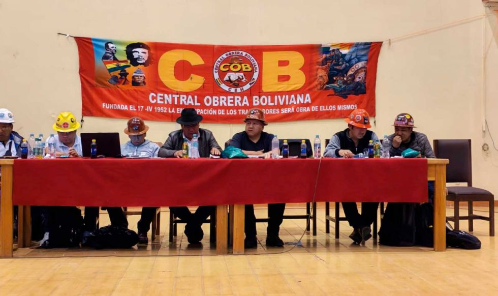 La COB exige eliminar el proyecto de ley antibloqueo