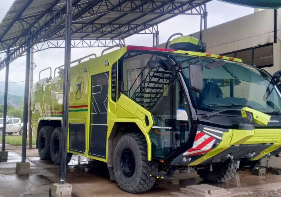 Naabol: Carro bombero de Yacuiba está en Cochabamba 