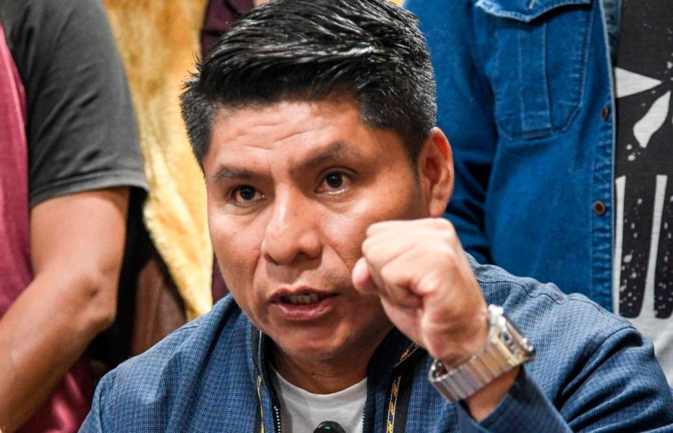 Leonardo Loza confirma candidatura a gobernador