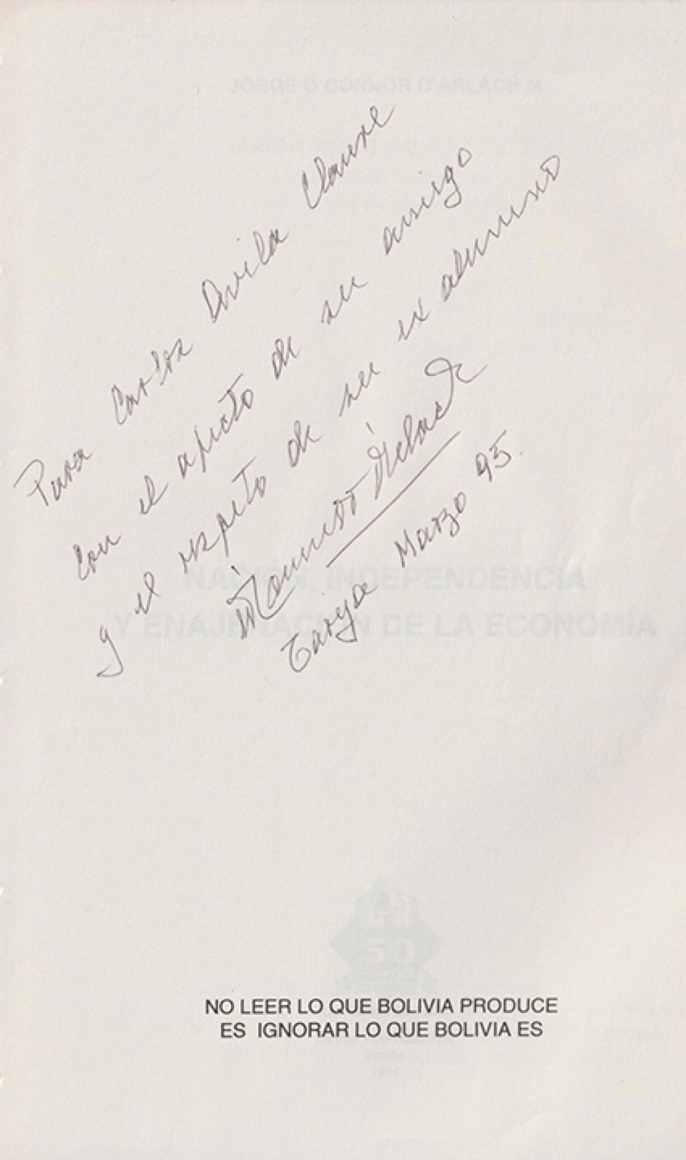 Dedicatoria