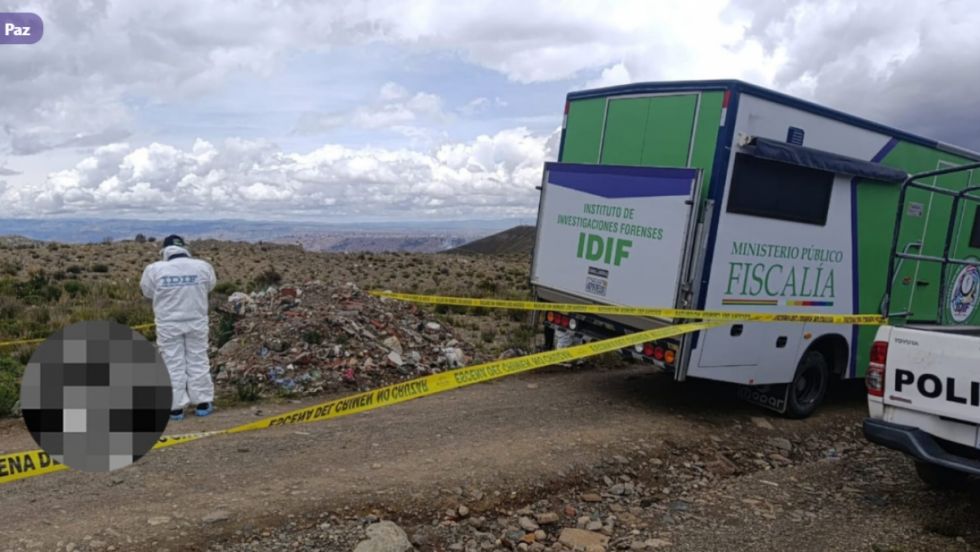 Investigan un feminicidio de una mujer en El Alto