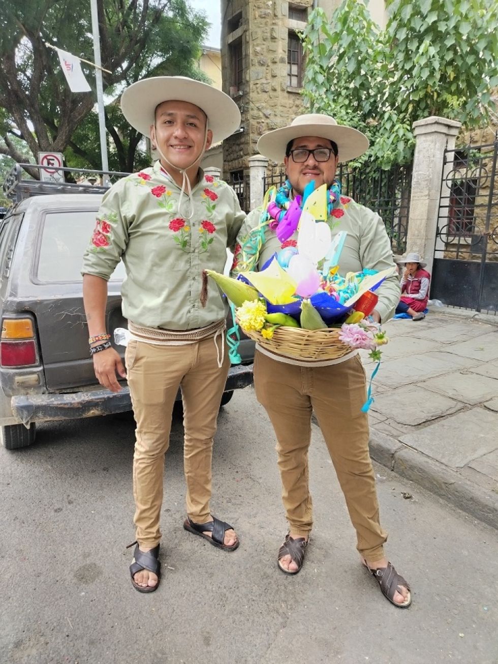 Abraham Ríos y Oscar Cari