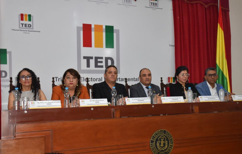 El viernes se eligen los 10.500 jurados electorales para Tarija