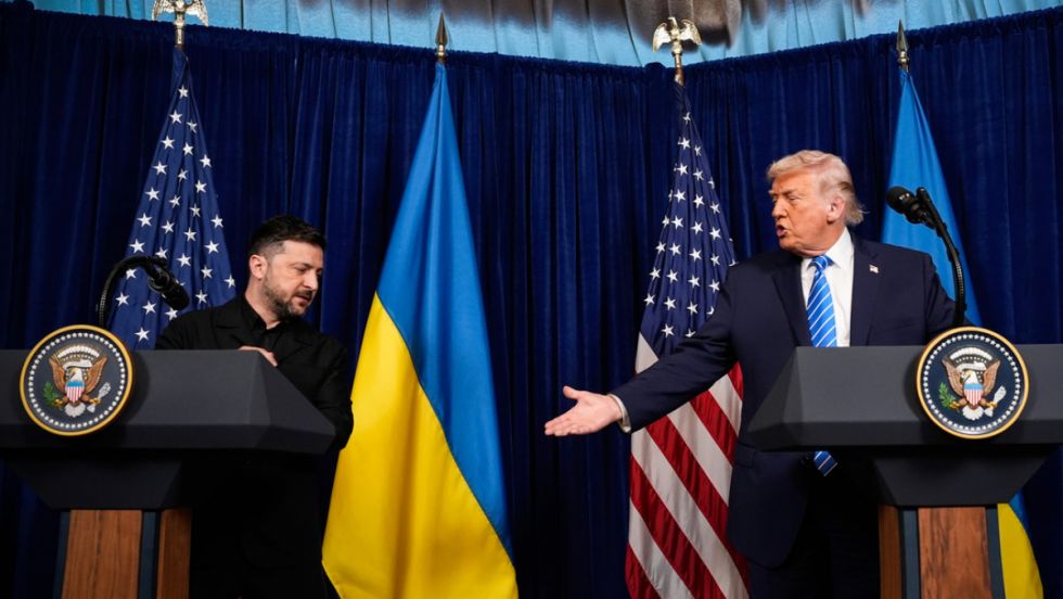 Zelenski se muestra descontento con Trump