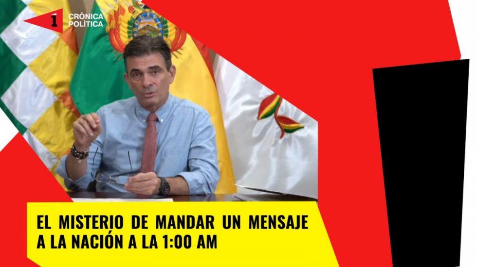 El misterio del mensaje  presidencial a la 1:00 am