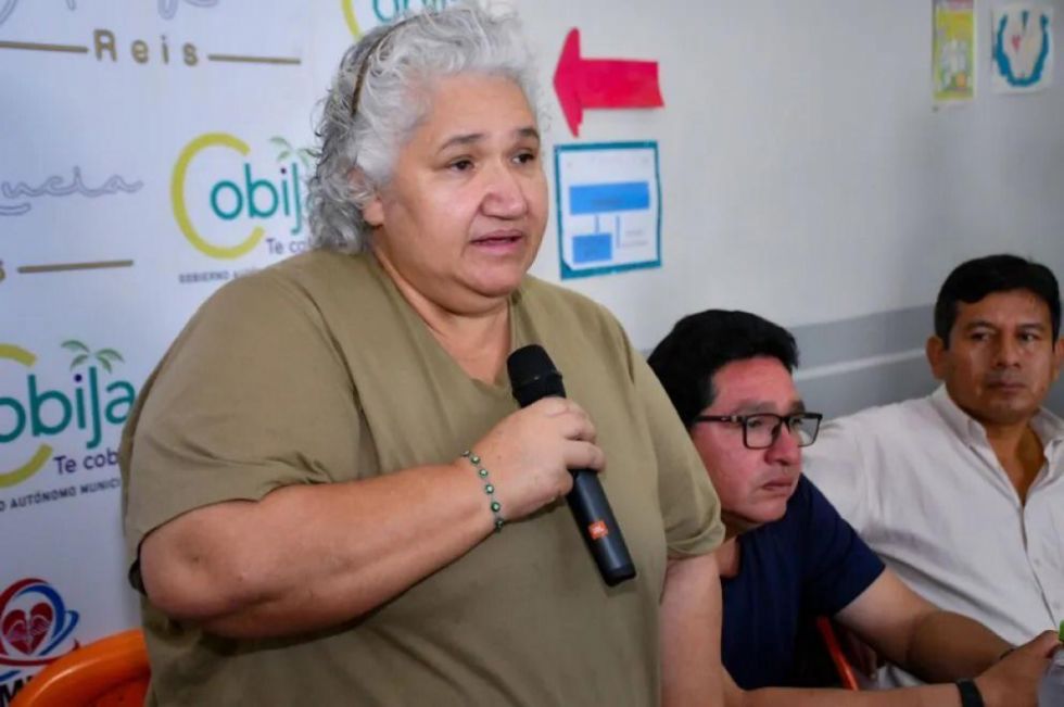Aprehenden a la alcaldesa Reis a su llegada al aeropuerto de Cobija