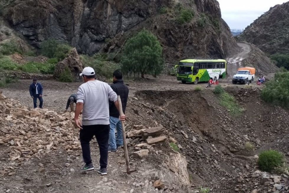 Granizada dejó intransitable el camino a Paicho, comunarios piden apoyo