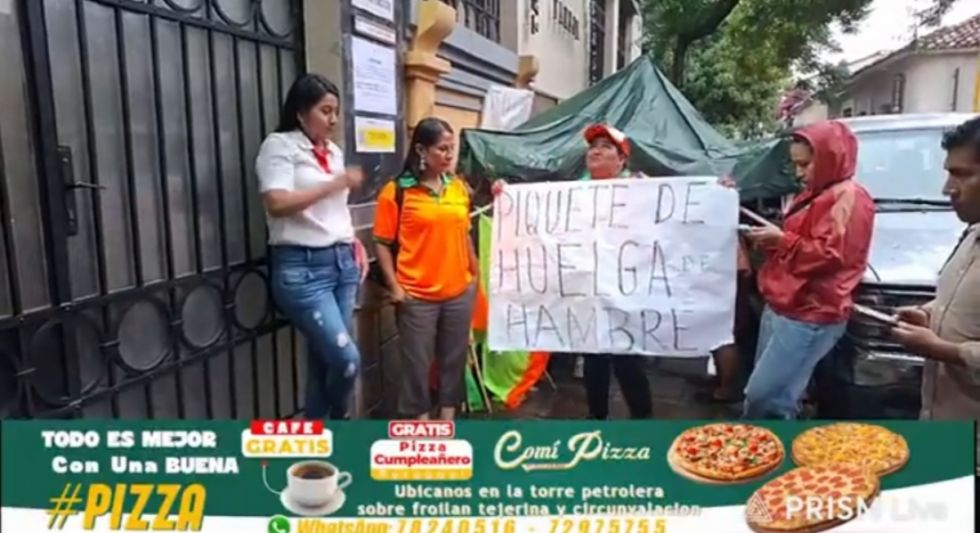 UNIR: Instalan huelga de hambre porque aún no se les notificó la inhabilitación de Zamora