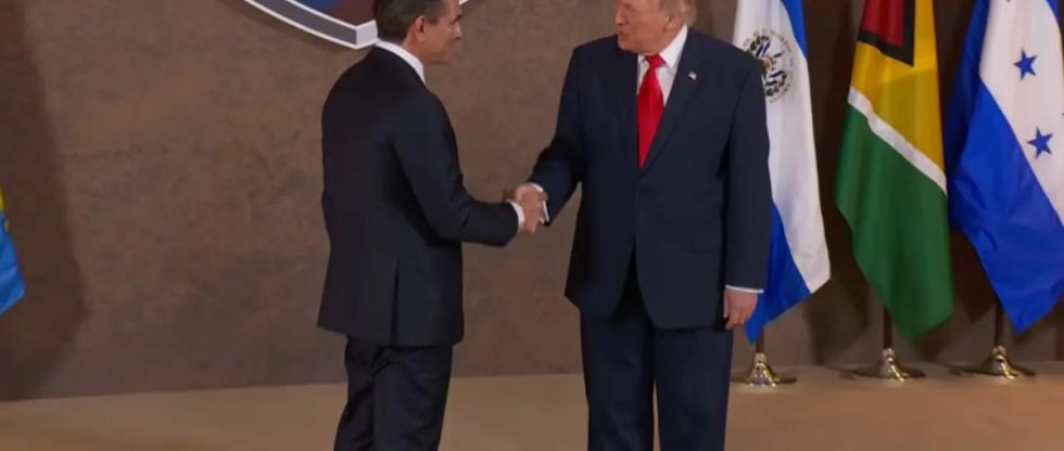 Paz y Trump: El apretón de manos entre Bolivia y EEUU