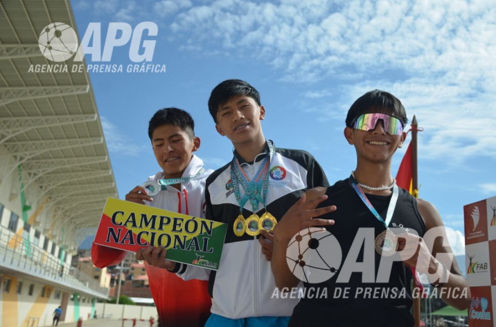 Nina, Delcarpio, Mariño y Salinas alcanzaron la marca mínima para Suramericanos 