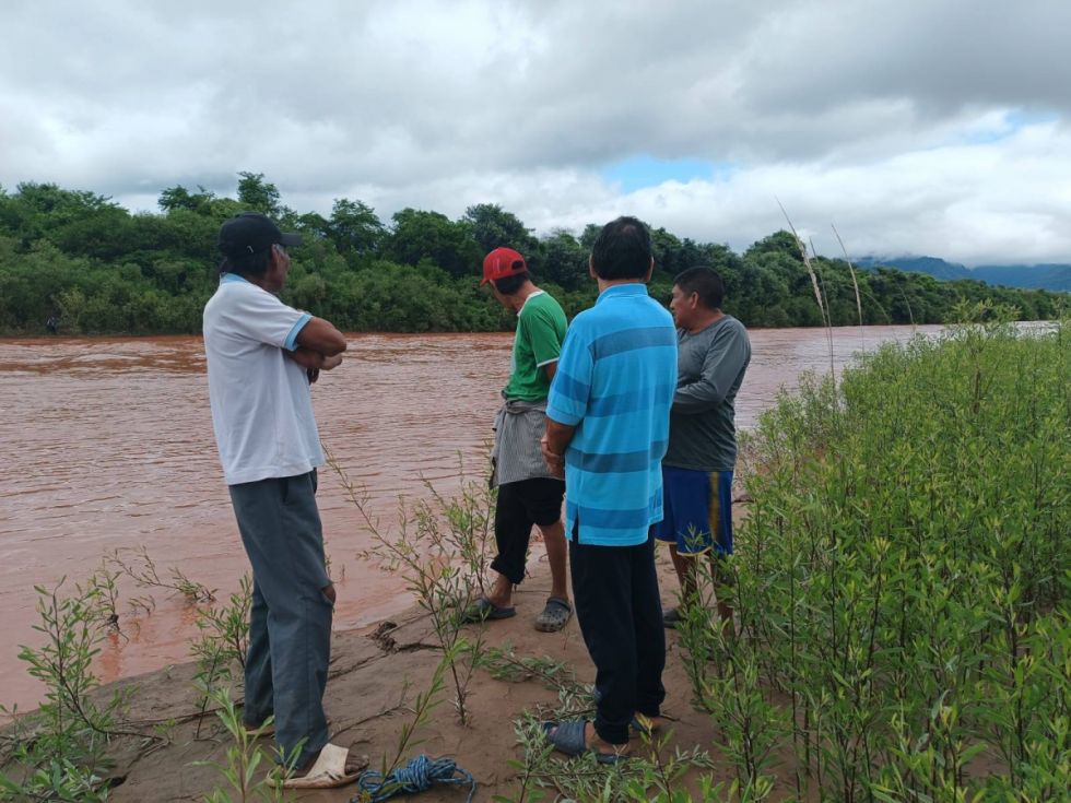 Las lluvias aíslan a comunidades en Villa Montes 