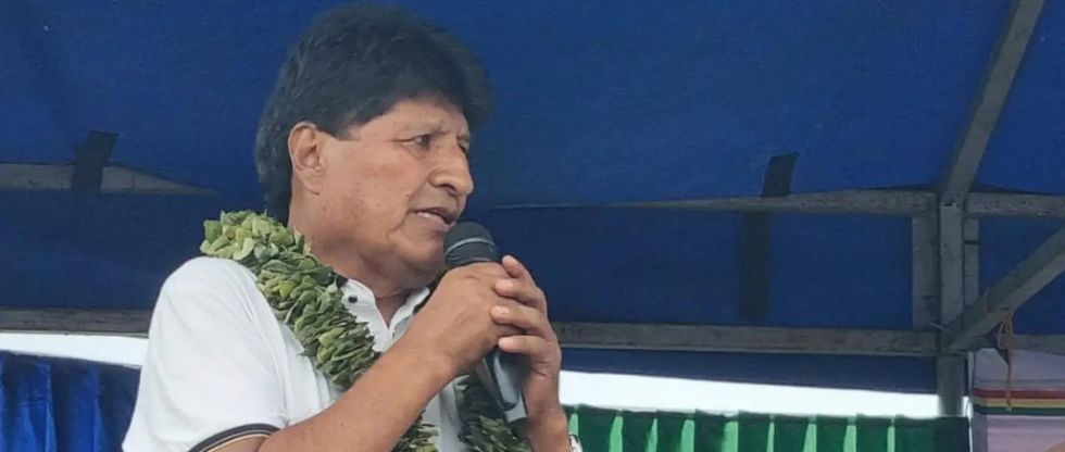 Evo dice que buscan vincularlo con Marset
