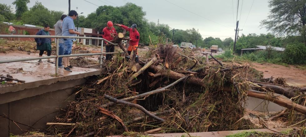 Tarija se declara en desastre departamental por lluvias e inundaciones