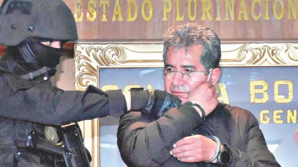 EEUU condena a 25 años a exjefe antidrogas de Evo por narcotráfico