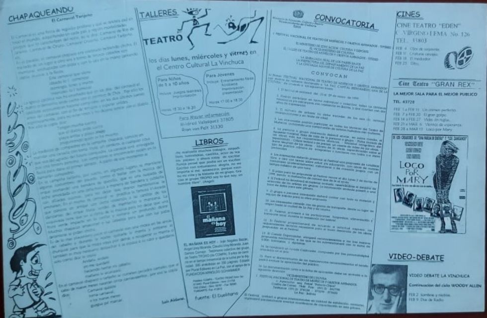 Memoria teatral de Tarija