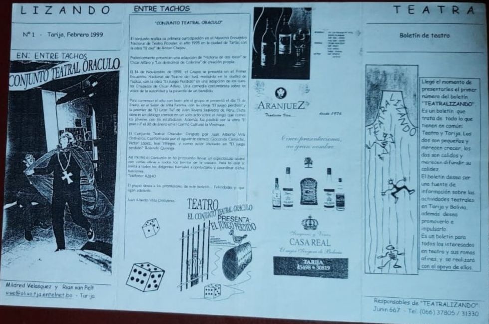 Memoria teatral de Tarija