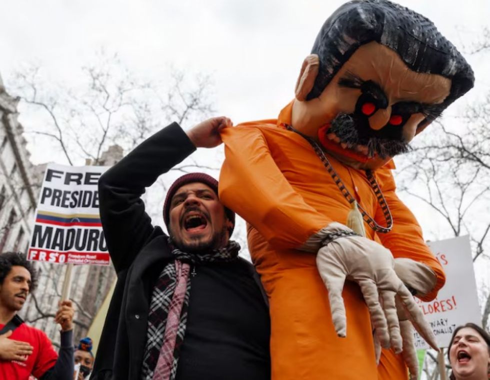 Trump augura más procesos judiciales contra Maduro