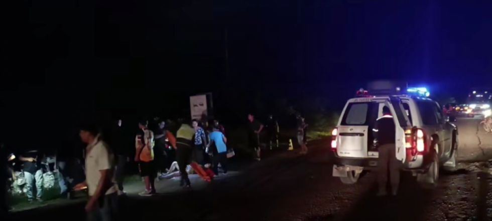 Reportan choque entre un camión y un automóvil cerca de Entre Ríos (Video)