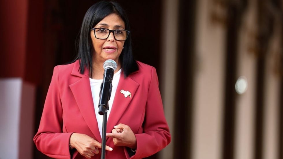 EEUU retira a Delcy Rodríguez  de la lista de sanciones